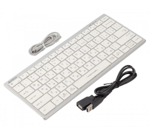 Клавіатура A4Tech Fstyler FBX51C White