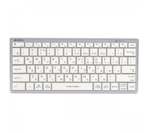 Клавіатура A4Tech Fstyler FBX51C White
