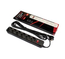 Фільтр живлення FrimeCom (FC-B4006W 3 B) 6 розеток, 3 м, чорний