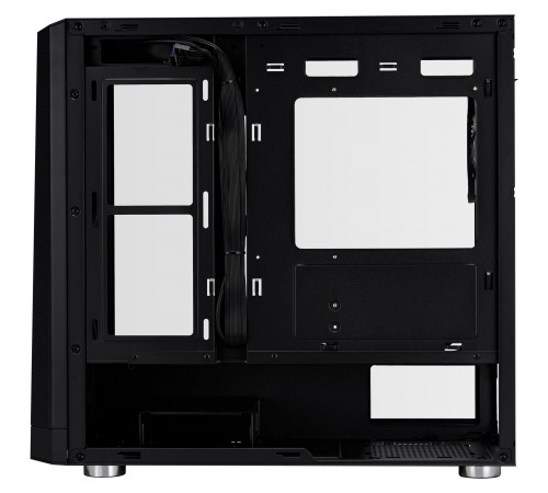 Корпус 1stPlayer FD5-M-BK-4F1 Black без БЖ