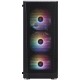Корпус 1stPlayer FD5-M-BK-4F1 Black без БЖ