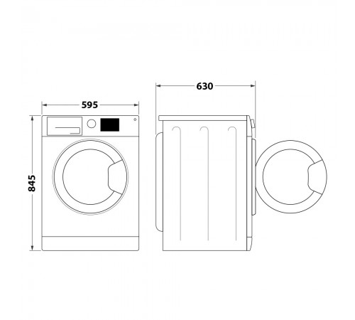 Пральна машина Whirlpool FFB9448BVUA Пральна машина Whirlpool FFB9448BVUA