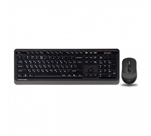 Комплект (клавіатура, миша) бездротовий A4Tech FG1010 Black/Grey