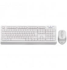 Комплект (клавіатура, миша) бездротовий A4Tech Fstyler FG1010 White