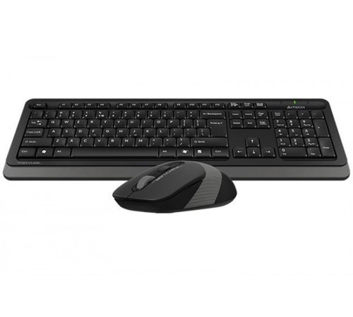 Комплект (клавіатура, миша) бездротовий A4Tech FG1012S Black/Grey