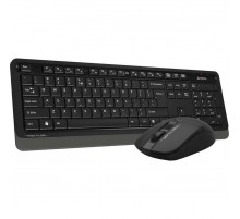 Комплект (клавіатура, миша) бездротовий A4Tech FG1012S Black/Grey