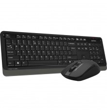 Комплект (клавіатура, миша) бездротовий A4Tech FG1012S Black/Grey