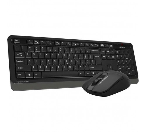Комплект (клавіатура, миша) бездротовий A4Tech FG1012S Black/Grey