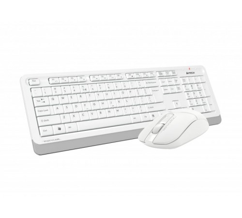 Комплект (клавіатура, миша) бездротовий A4Tech FG1012 White