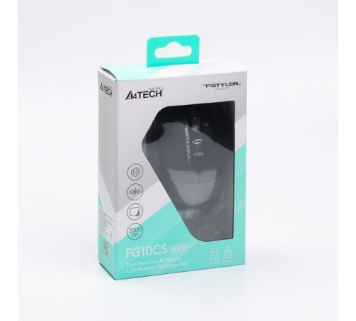 Миша бездротова A4Tech Fstyler FG10CS Air2 Stone Grey