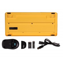 Комплект (клавіатура, миша) бездротовий A4Tech FG1110 Bumblebee USB