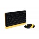 Комплект (клавіатура, миша) бездротовий A4Tech FG1110 Bumblebee USB
