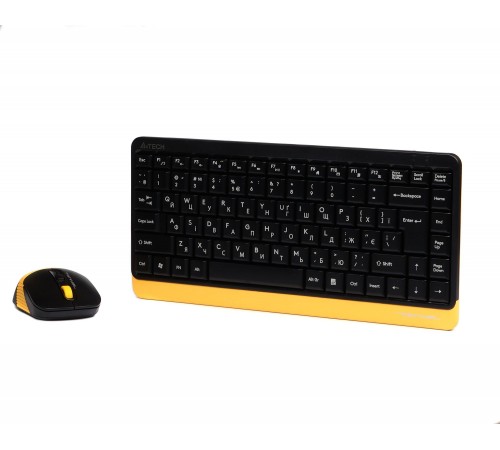 Комплект (клавіатура, миша) бездротовий A4Tech FG1110 Bumblebee USB