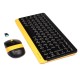Комплект (клавіатура, миша) бездротовий A4Tech FG1110 Bumblebee USB