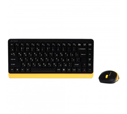 Комплект (клавіатура, миша) бездротовий A4Tech FG1110 Bumblebee USB