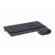 Комплект (клавіатура, миша) бездротовий A4Tech FG1112 Black
