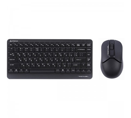 Комплект (клавіатура, миша) бездротовий A4Tech FG1112 Black