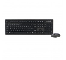 Комплект (клавіатура, миша) бездротовий A4Tech FG1200S Black
