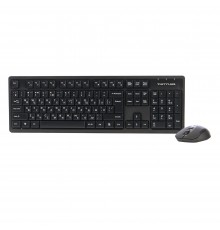 Комплект (клавіатура, миша) бездротовий A4Tech FG1200S Black