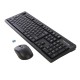 Комплект (клавіатура, миша) бездротовий A4Tech FG1200S Black