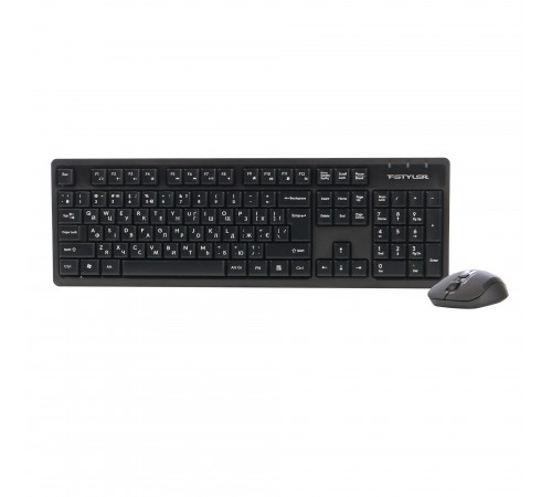 Комплект (клавіатура, миша) бездротовий A4Tech FG1200 Black