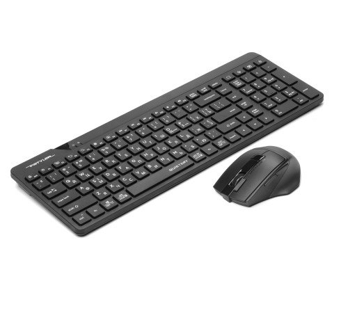 Комплект (клавіатура, мишка) бездротовий A4Tech Fstyler FG2400 Air2 Black
