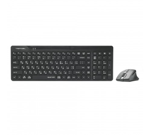Комплект (клавіатура, мишка) бездротовий A4Tech Fstyler FG2400 Air2 Black