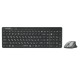 Комплект (клавіатура, мишка) бездротовий A4Tech Fstyler FG2400 Air2 Black