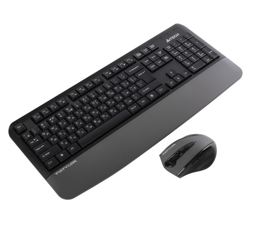 Комплект (клавіатура, мишка) бездротовий A4Tech Fstyler FG2500S Plus Grey