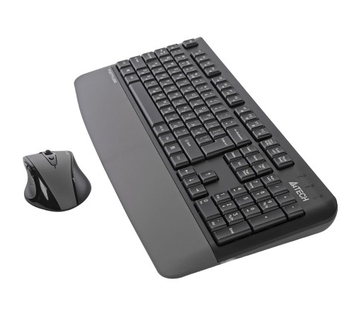 Комплект (клавіатура, мишка) бездротовий A4Tech Fstyler FG2500S Plus Grey