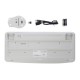 Комплект (клавіатура, мишка) бездротовий A4Tech Fstyler FG2500S Plus White