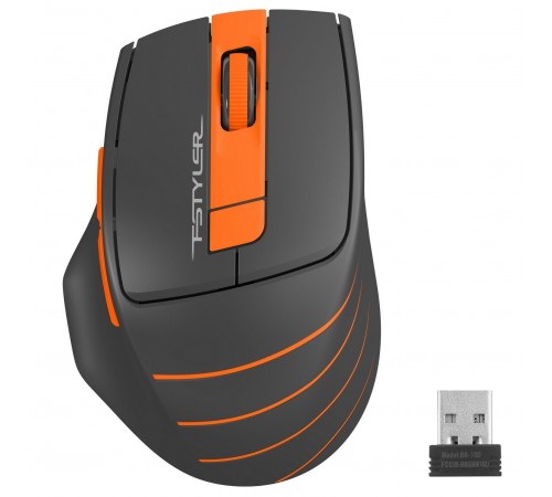 Миша бездротова A4Tech FG30S Orange/Black USB