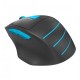 Миша бездротова A4Tech FG30 Black/Blue USB