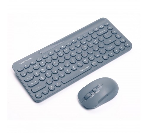 Комплект (клавіатура, миша) бездротовий A4Tech FG3200 Air2 Blue