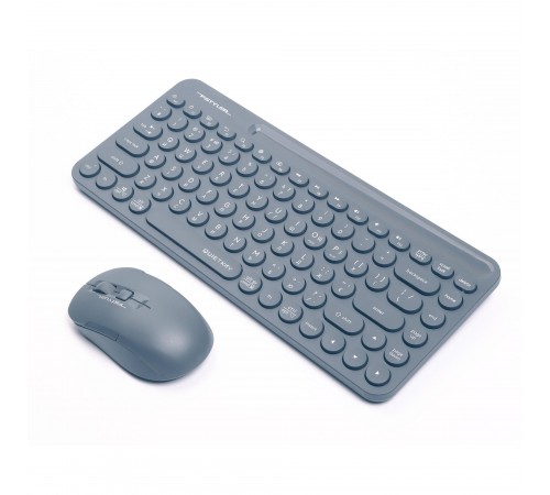 Комплект (клавіатура, миша) бездротовий A4Tech FG3200 Air2 Blue