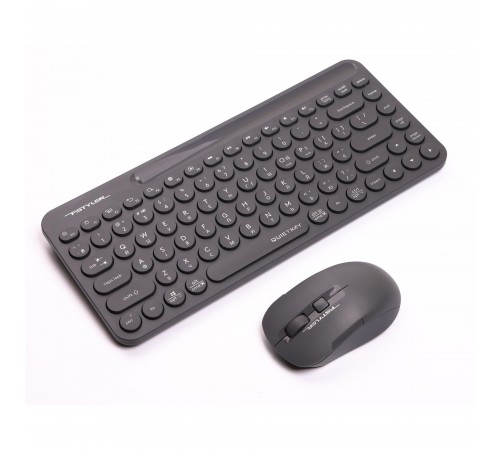 Комплект (клавіатура, миша) бездротовий A4Tech FG3200 Air2 Grey