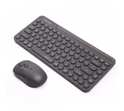 Комплект (клавіатура, миша) бездротовий A4Tech FG3200 Air2 Grey