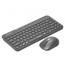 Комплект (клавіатура, миша) бездротовий A4Tech Fstyler FG3200 Air Grey