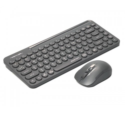 Комплект (клавіатура, миша) бездротовий A4Tech Fstyler FG3200 Air Grey