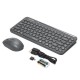 Комплект (клавіатура, миша) бездротовий A4Tech Fstyler FG3200 Air Grey