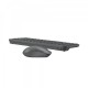 Комплект (клавіатура, миша) бездротовий A4Tech Fstyler FG3200 Air Grey