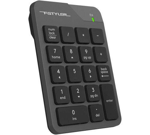 Клавіатура цифрова A4Tech Fstyler FGK21C Grey