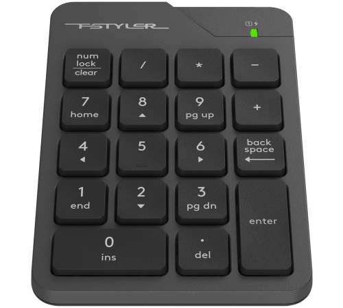 Клавіатура цифрова A4Tech Fstyler FGK21C Grey
