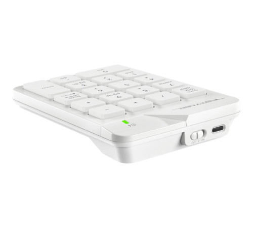 Клавіатура цифрова A4Tech Fstyler FGK21C White
