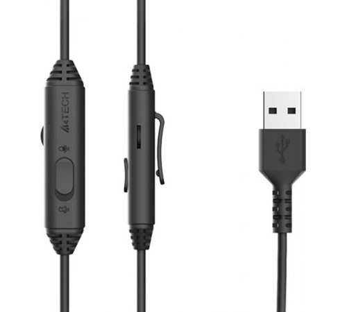 Гарнітура A4Tech FH100U Stone Black Гарнітура A4Tech FH100U Stone Black
