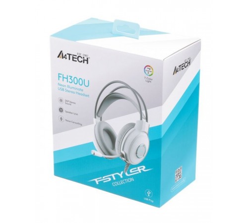 Гарнітура A4Tech FH300U White Гарнітура A4Tech FH300U White