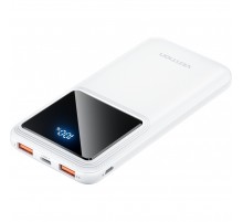 Універсальна мобільна батарея Vention 10000mAh PD QC 3.0 White (FHKW0)