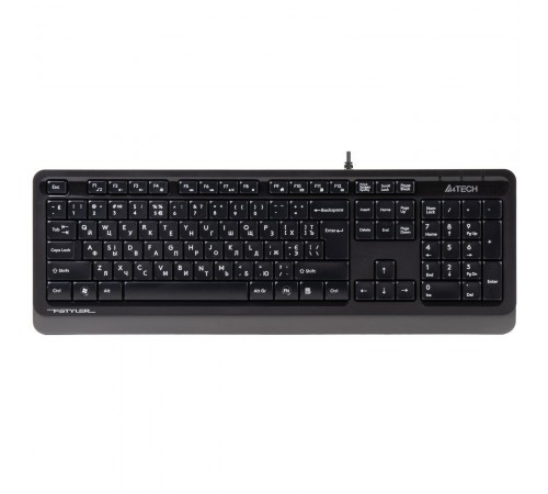 Клавіатура A4Tech FK10 Ukr Grey
