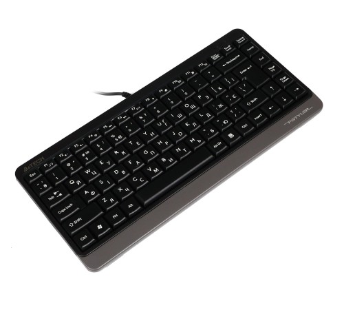Клавіатура A4Tech FK11 Ukr Grey