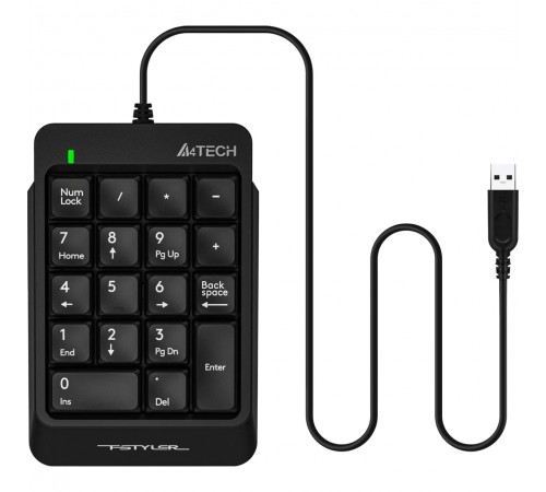 Цифровий клавiатурный блок A4Tech FK13P Black Цифровий клавiатурный блок A4Tech FK13P Black